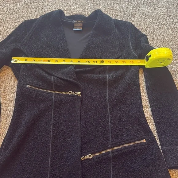 Eva Varro size small black jacket - Picture 6 of 9